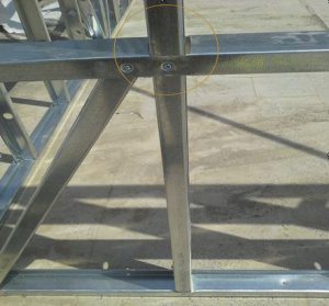 آسراکو طراح،سازنده و مجری سازه های قاب فلزی سبک ال اس اف LSF اتصال سازه نیوزلندی LSF