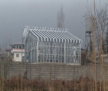 آسراکو طراح،سازنده و مجری سازه های قاب فلزی سبک ال اس اف LSF ویلاسازی با cfs