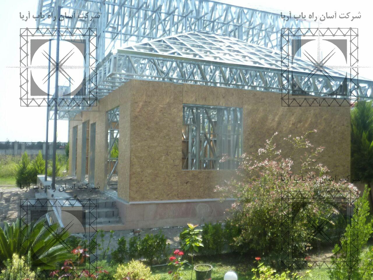 آسراکو طراح،سازنده و مجری سازه های قاب فلزی سبک ال اس اف LSF داستان ما