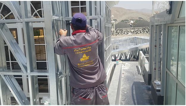 آسراکو طراح،سازنده و مجری سازه های قاب فلزی سبک ال اس اف LSF داستان ما