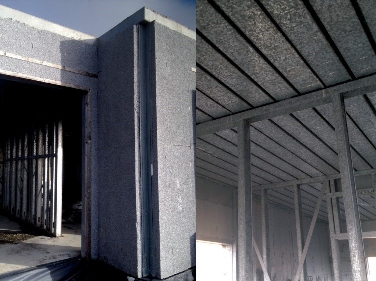 آسراکو طراح،سازنده و مجری سازه های قاب فلزی سبک ال اس اف LSF عمر سازه ال اس اف