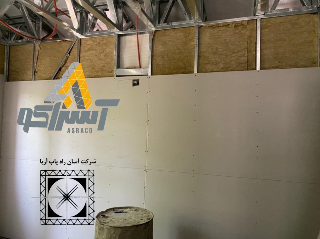 تخته گچی Gypsum Board در سازه ال اس اف LSF