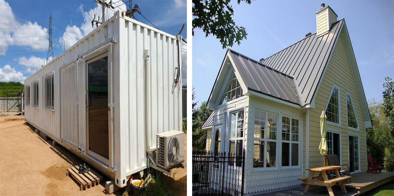 آسراکو طراح،سازنده و مجری سازه های قاب فلزی سبک ال اس اف LSF مقایسه سازه LSF ال اس اف و کانکس