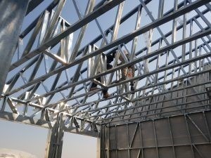 آسراکو طراح،سازنده و مجری سازه های قاب فلزی سبک ال اس اف LSF هزینه اجرای سازه ال اس اف LSF