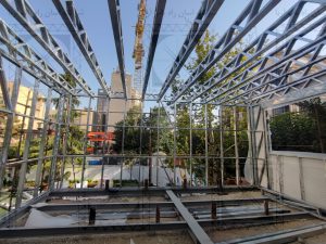 آسراکو طراح،سازنده و مجری سازه های قاب فلزی سبک ال اس اف LSF سازه ال اس اف LSF