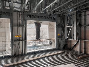 آسراکو طراح،سازنده و مجری سازه های قاب فلزی سبک ال اس اف LSF سازه ال اس اف LSF