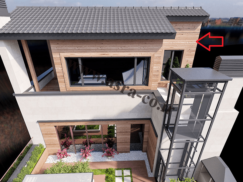 کلبه چوبی لواسان