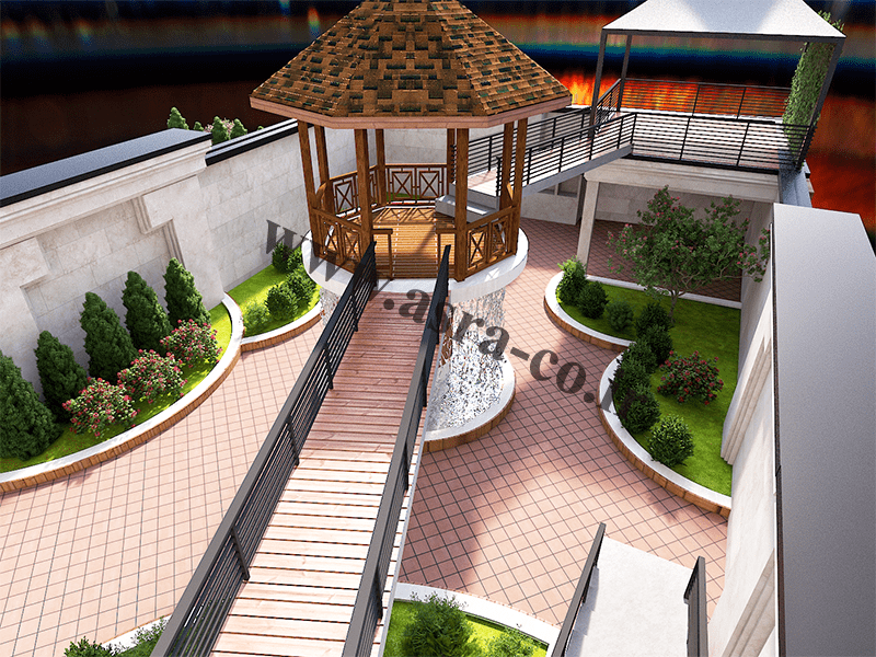 آلاچیق دو طبقه لواسان